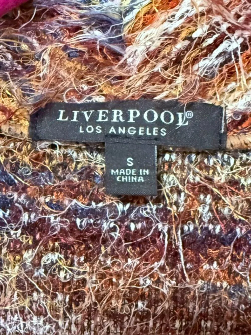 NEW Liverpool Los Angeles Open Front Cardigan /Coatigan NWOT Size S (but fits M)